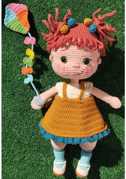 Riley Doll Örgü Bebek 28CM