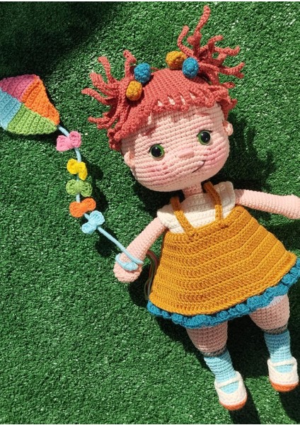 Riley Doll Örgü Bebek 28CM fiyatları