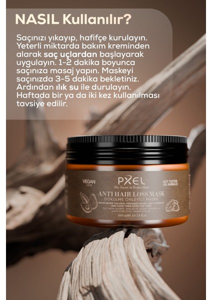 Vegan Saç Maskesi 300 ml