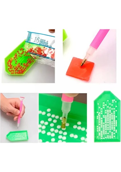 My Melody Diy Kendin Yap Elmas Mozaik Yapıştırma Işlemeli 3D Figür Kumbara Hediyelik Hobi
