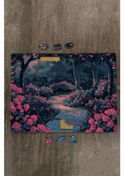 Ahşap Puzzle 30X40 cm Ebadında 120 Parça M6