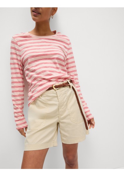 Pamuk Karışımlı Kargo Şort modelleri