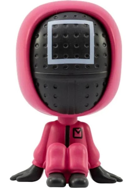 Squıd Game Bobble Hero Fıgur Masked Manager