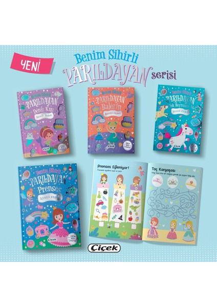 Benim Sihirli Parıldayan Prenses Etkinlik Kitabım modelleri