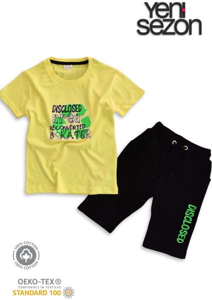 Pamuklu Çocuk Kapri Takımı (Cepli & Kordonlu, 3-12 Yaş)