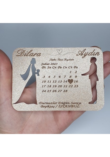 Düğün Nişan Nikah Kına Söz Hediyelik Davetiye Gelin Damat Model Magnet 25 Adet fiyatları