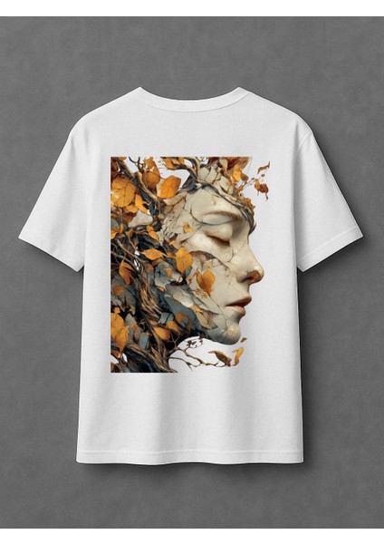Leaf Face - Oversize T-Shirt