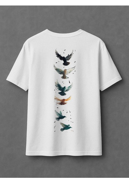 Flying Birds - Oversize T-Shirt