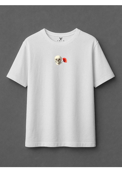 Floral Skull - Oversize T-Shirt fiyatları