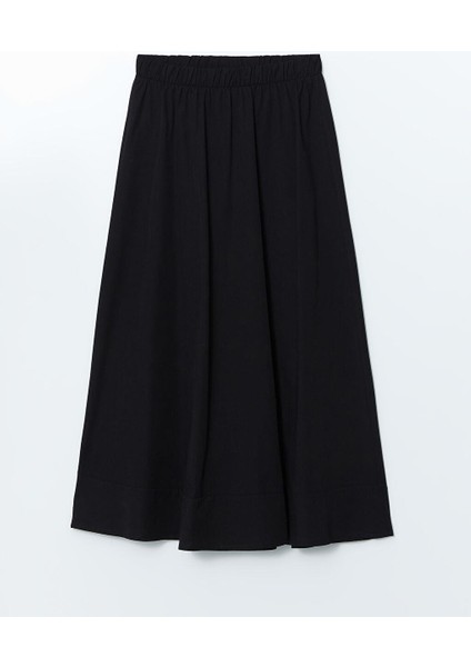 Beli Lastikli Poplin Kadın Kloş Etek (S5) indirimleri