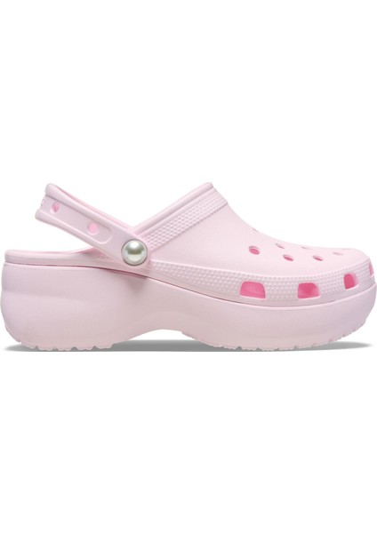Classic Platform Pearl Clog Kadın Terlik CR211231-6ZW