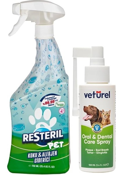 Köpek Koku Giderici Köpek Ağız Kokusu Köpek Sağlık Köpek Bakım Pet 750ML - Ağız Diş Bakım Spreyi