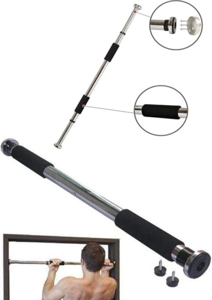 Barfiks Demiri Kapı Barı Koridor 60-100CM Koridor Barfiksi Barfix Spor Aleti Demiri Barfiks Çubuğu fiyatları