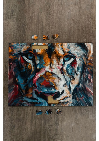 Ahşap Puzzle 30X40 cm Ebadında 120 Parça M8 fiyatları