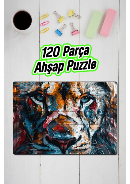 Ahşap Puzzle 30X40 cm Ebadında 120 Parça M8 modelleri