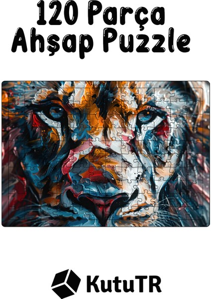Ahşap Puzzle 30X40 cm Ebadında 120 Parça M8 fırsatları