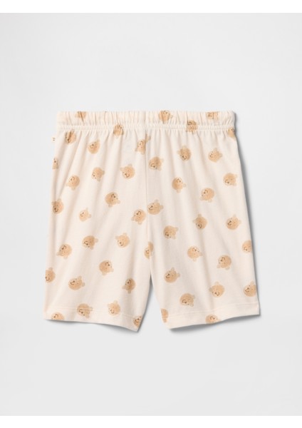 Erkek Bebek Bej Brannan Bear Grafikli Pull-On Şort fiyatları