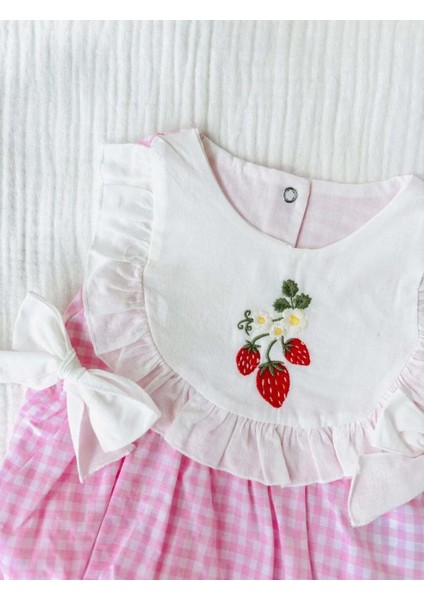 Cherry Ekoseli Romper