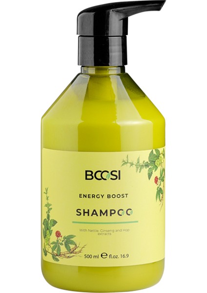 Energy Boost Dökülen Zayıf Saçlar Için Bakım Şampuanı 500ML