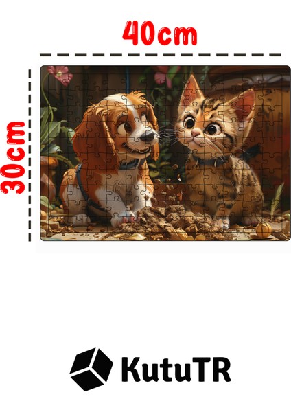 Ahşap Puzzle 30X40 cm Ebadında 120 Parça M9 indirimleri
