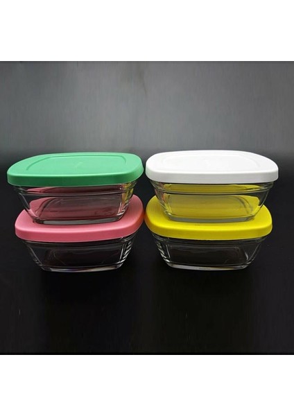 96840 Puding 4'lü Cam Saklama Kabı - 310 ml fiyatları