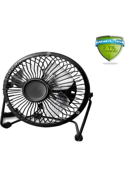 Masa Üstü Klima USB Girişli Metal Serinletici Mini Vantilatör Fan