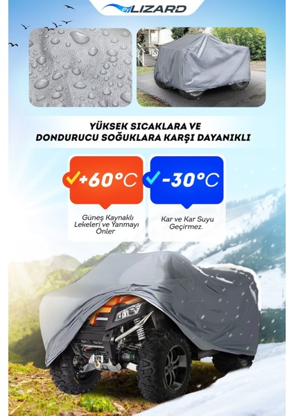 Kanuni Atv 150 S On Road Uyumlu Su Geçirmez Atv Brandası