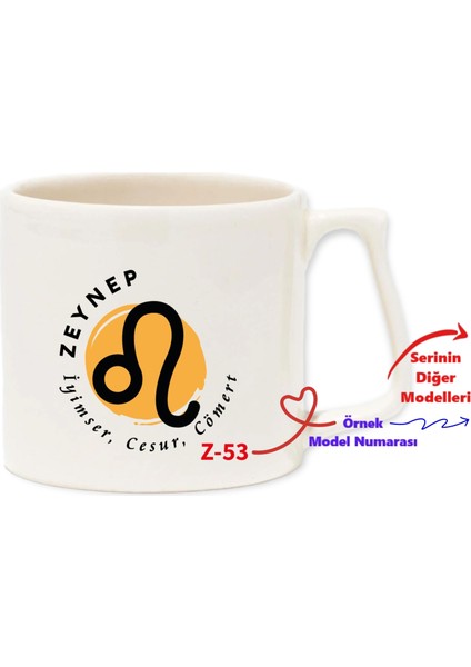 Kişiye Özel Burç Temalı Lüks Kupa, Burçlara Özel Z2 Serisi