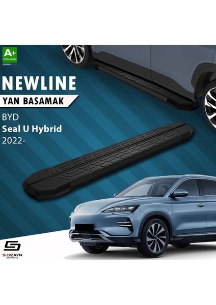 S-Dizayn Byd Seal U Hybrid Newline Siyah Yan Basamak 193 cm 2022 Üzeri A+ Kalite