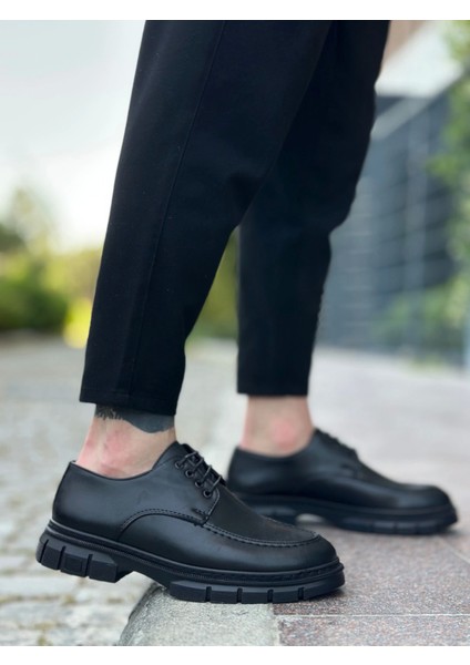 SB0237 Bağcıklı Klasik Yüksek Taban Casual Erkek Ayakkabı