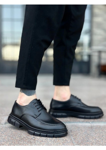 SB0237 Bağcıklı Klasik Yüksek Taban Casual Erkek Ayakkabı