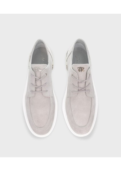 Gri Deri Sneaker