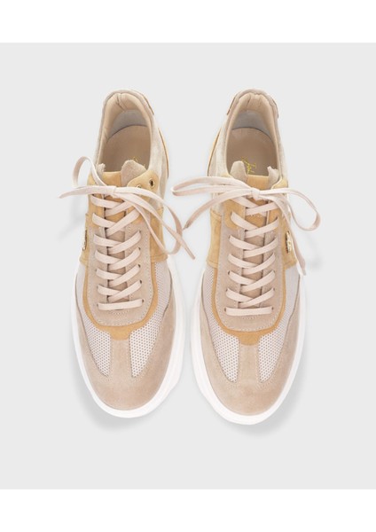 Erkek Bej Sneaker