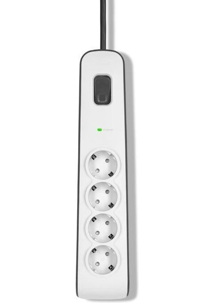 BSV400VF2M-V2 Surgemaster 2m 4'lü Akım Korumalı Priz