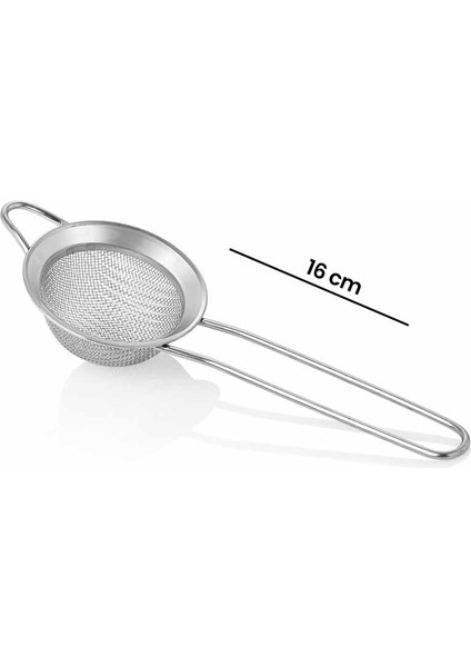 Çelik Çay Süzgeci - 16 cm fırsatları