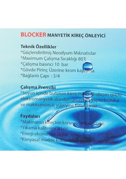 Çift Mıknatıslımanyetik Kireç Kırıcı