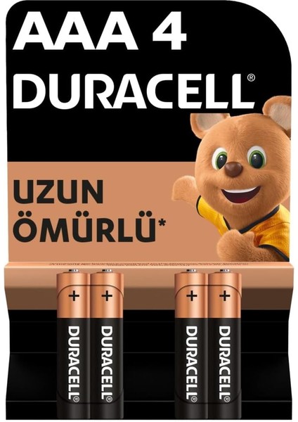 Aaa Alkalin Ince Kalem Pil (4'lü Paket) 1,5 V LR03/MN2400