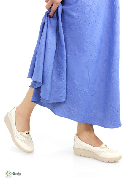 Kadın Ortopedik Hakiki Deri Yazlık Ayakkabı M26YA7450