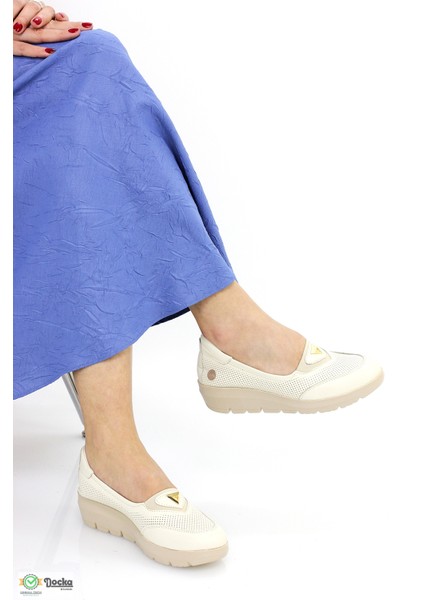 Kadın Ortopedik Hakiki Deri Yazlık Ayakkabı M26YA7450 modelleri