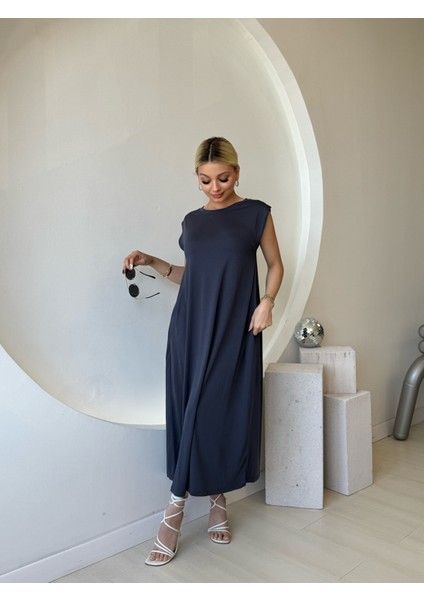 Kalın Askılı Modal Kumaş Antrasit Elbise fırsatları