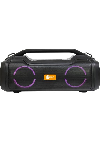 DS153 Boombox Rgb Bluetooth Eq Işlevi Subwoofer Suya Karşı Dayanıklı 40W Rms Powerbank 360° Ses Işlevli 2 Pasif Radyatörlü 5.0 Stereo 3600MAH 80W Tepe Güç Tws Ipx5 Taşınabilir Hoparlör