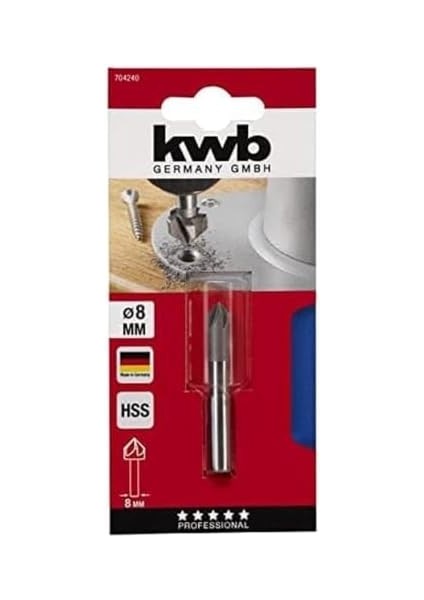 Metal Havşa Açma Ucu 8 mm