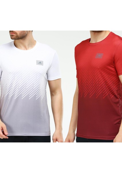 Adidas EF-4024 Erkek Polyester T-Shirt