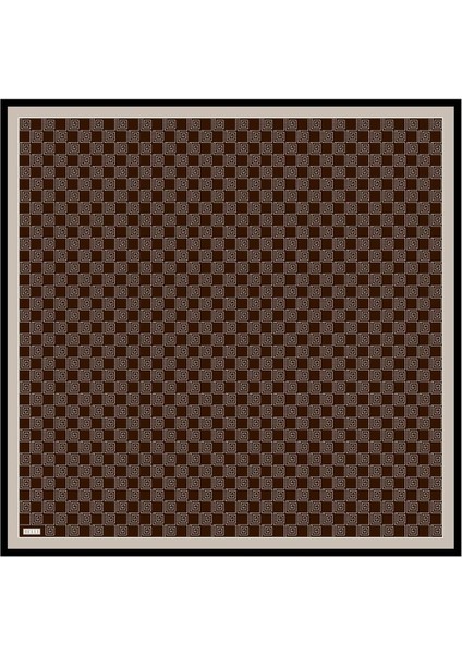 Twill Ipek Eşarp - 4003-82 Siyah