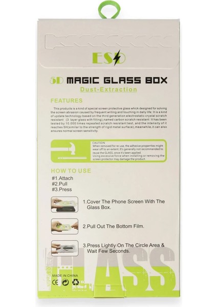Apple iPhone 14 Pro Max Magic 5d Hayalet Cam Glstd