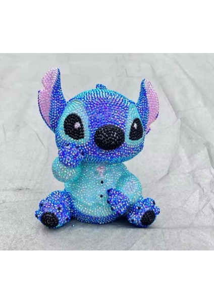 Stitch 3D Kendin Yap Diy Elmas Mozaik Yapıştırma Figür Kumbara Hediyelik Hobi