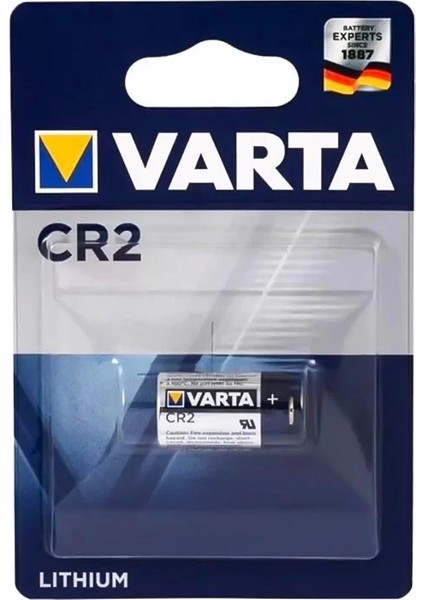 Varta Cr2 3 Volt Lityum Pil Tekli