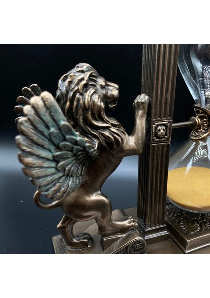 Kanatlı Aslan Kum Saati ⏳ Veronese Desıgn indirimleri