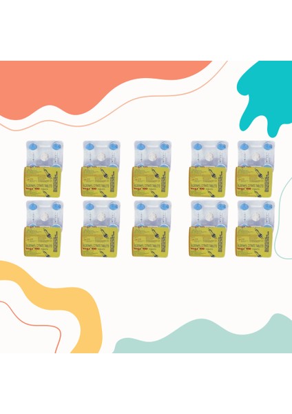 Veğâ 100 Mg 4l'ü x 10 Dizi Sertlestiric Hap Geciktiric Hap Güç Kuvve_t Performans Tableti VEGA_100MG Vega Hap