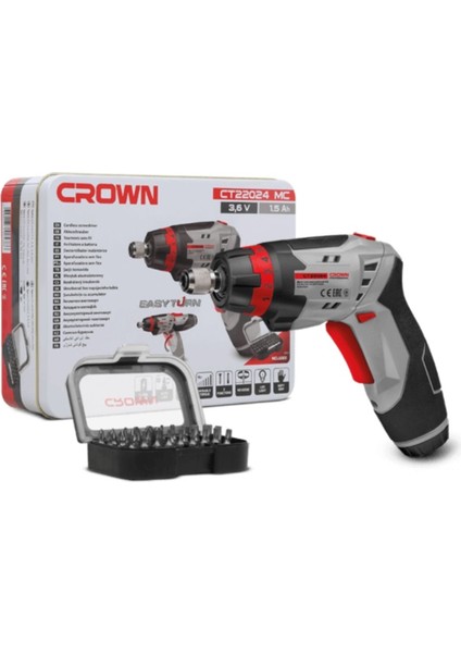 CT22024 Mc 3.6 V 1.5 Ah Akülü Vidalama Seti